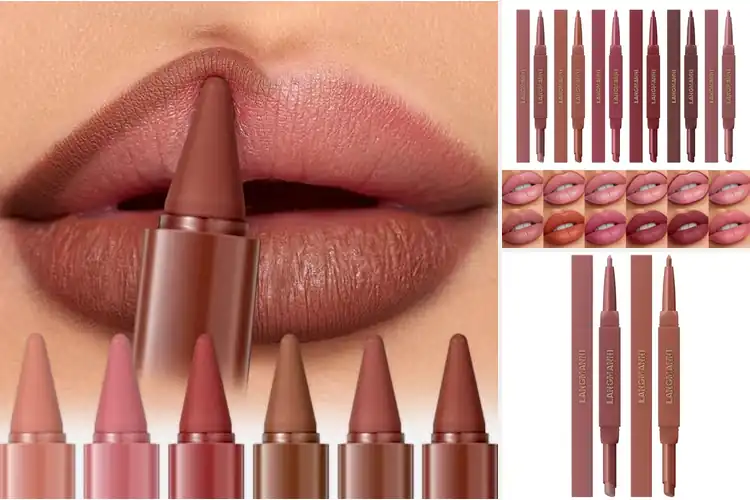 Detailed view of Best 2In1 Lipstick Liner Packs: Simplify Your Beauty Routine