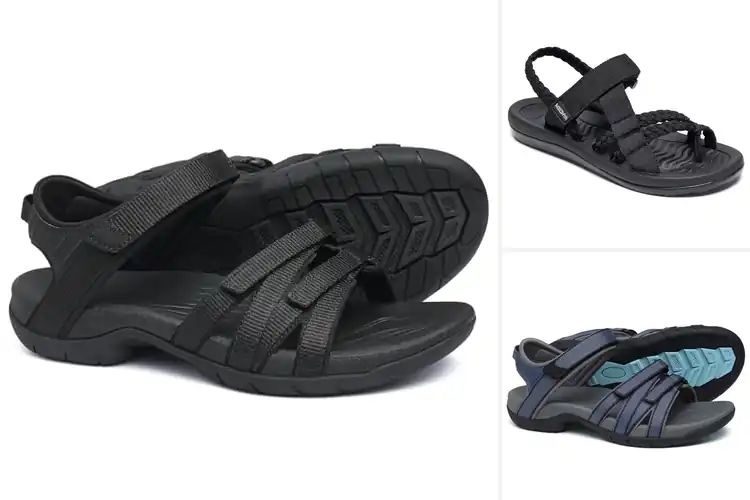 Detailed view of Best Adjustable Hiking Sandals for Secure, Comfy Adventures