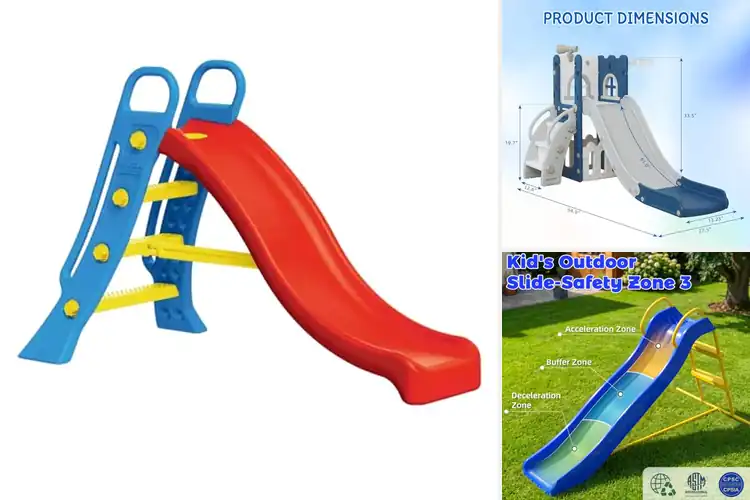 Detailed view of Best Backyard Slides
