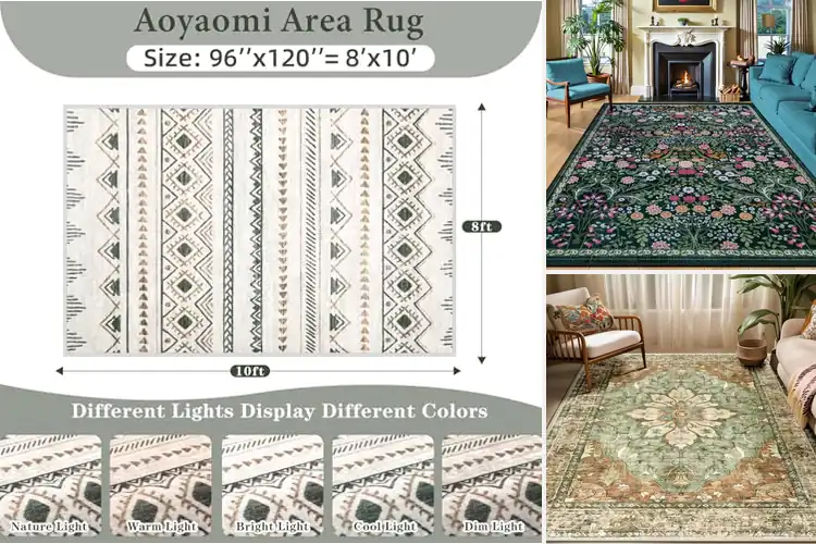Detailed view of Best Boho Rugs: 10 Cozy, Stylish Picks for Every Space