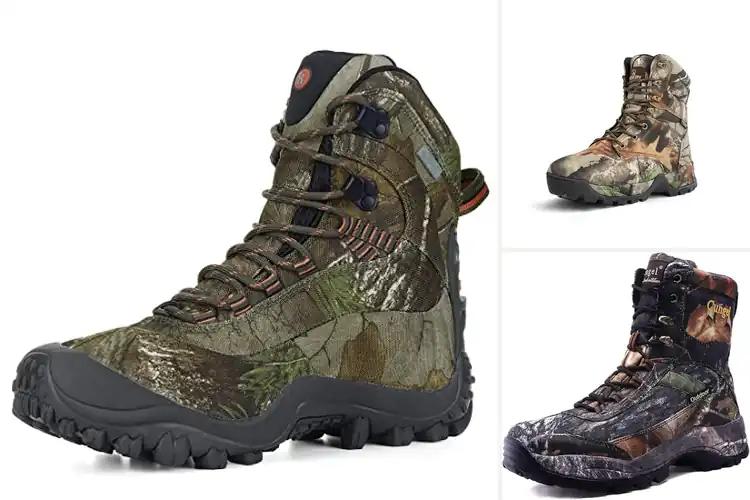 Detailed view of Best Camouflage Hunting Boots
