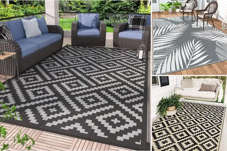 Detailed view of Best Camping Outdoor Rugs