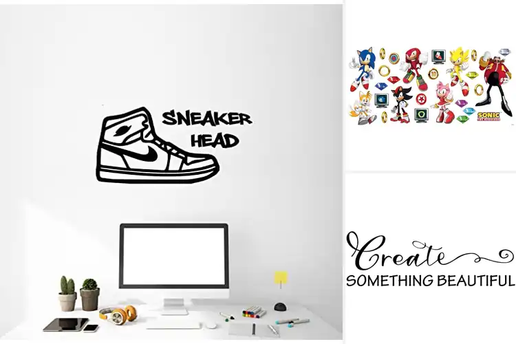 Detailed view of Best Collectors Wall Decor Decals