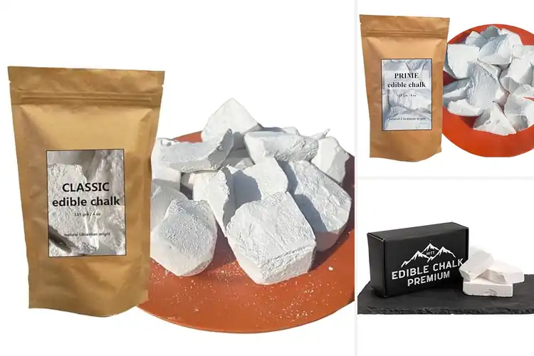 Detailed view of Best Crunchy Edible Chalk