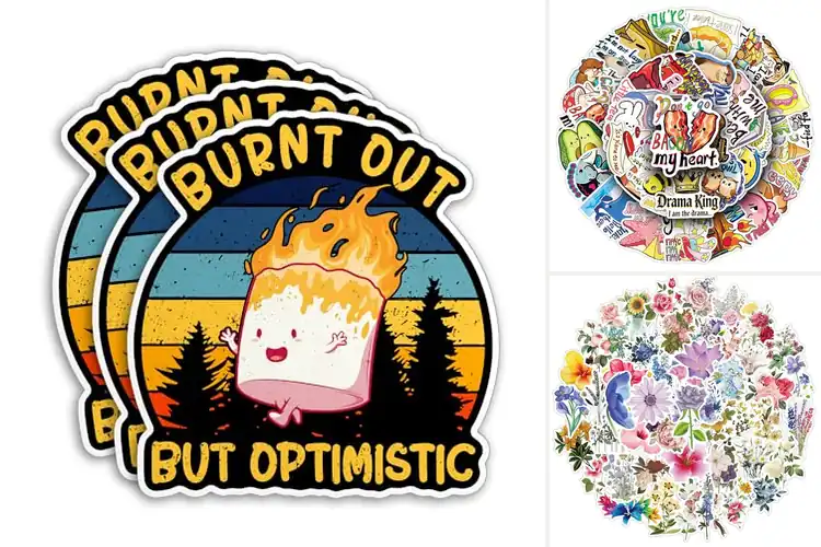 Detailed view of Best Die Cut Stickers For Laptops