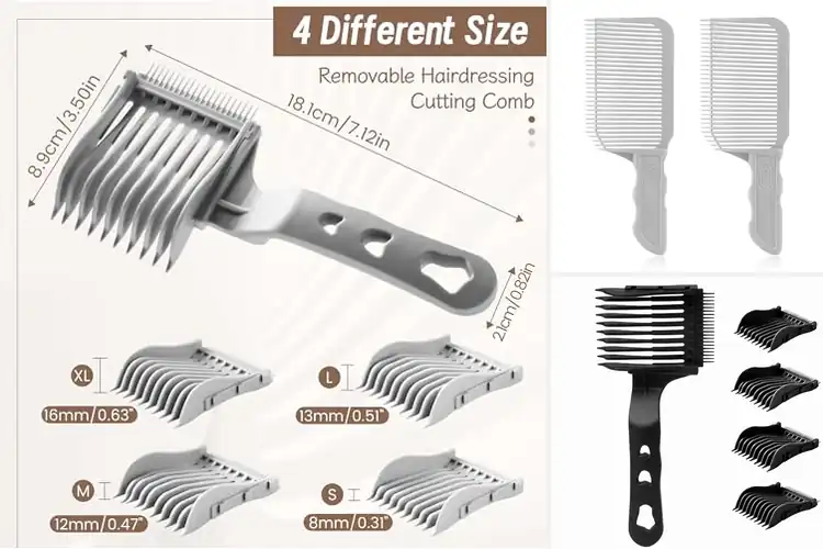 Detailed view of Best DIY Fade Combs: Top Picks for Pro-Level Home Fades
