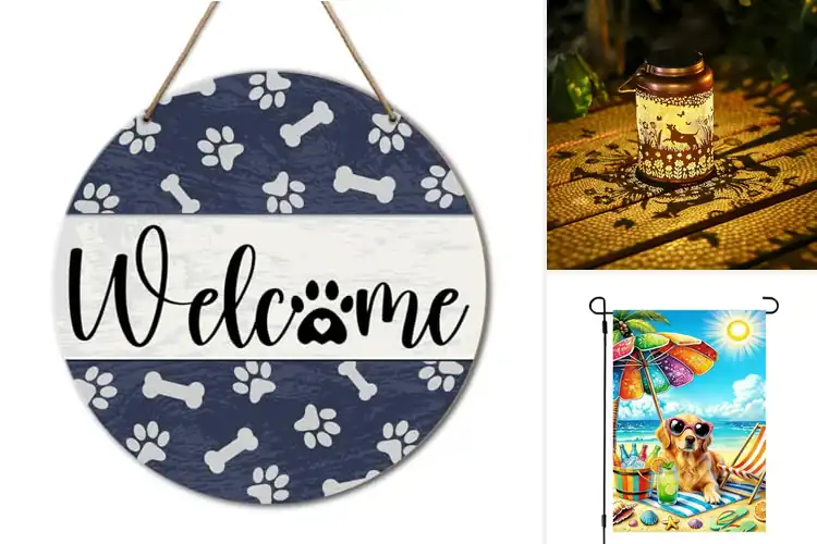 Detailed view of Best Dog Themed Porch Decorations