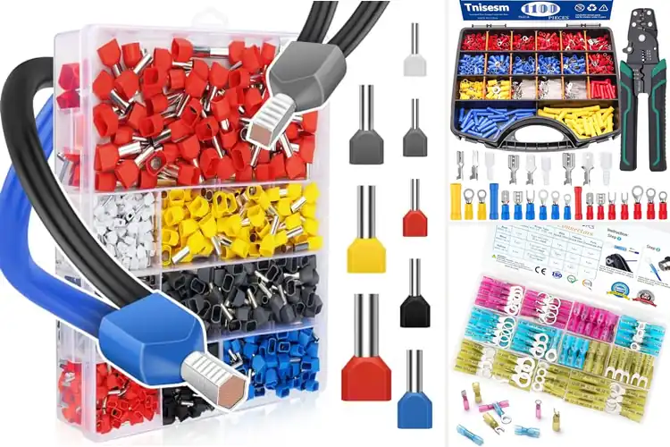 Detailed view of Best Dual Crimp Terminals Kits for Reliable Wiring