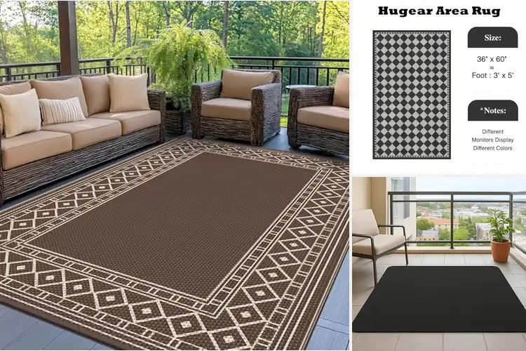Detailed view of Best Durable Balcony Rugs