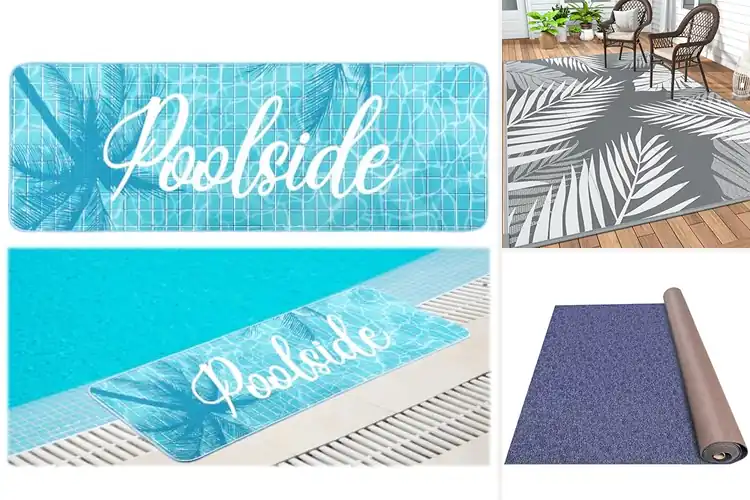 Detailed view of Best Durable Pool Deck Rugs