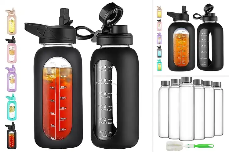 Detailed view of Best Glass Water Bottles