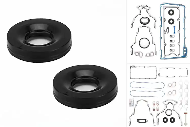Detailed view of Best GM LS1 Valley Pan Seal Gaskets