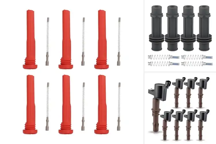 Detailed view of Best Ignition Boot Sets for Peak Engine Performance