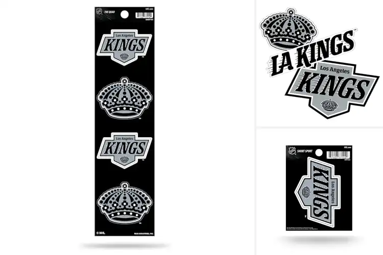 Detailed view of Best LA Kings Decals: Boost Your Team Spirit in Style