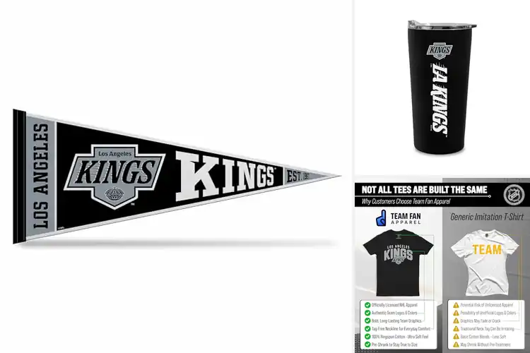 Detailed view of Best LA Kings Merchandise