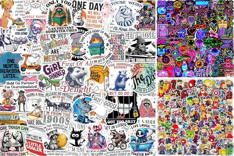Detailed view of Best Laptop Water Bottle Stickers