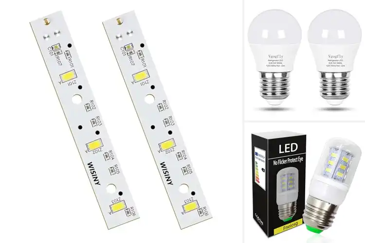 Detailed view of Best LED Light Refrigerators
