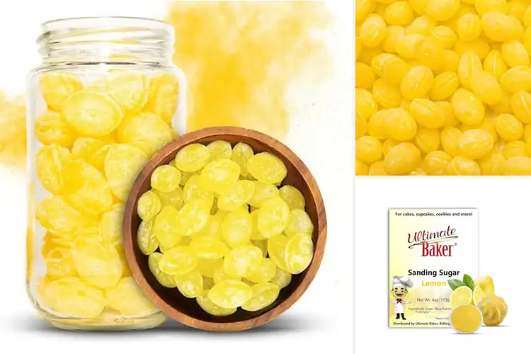 Detailed view of Best Lemon Drop Rim Sugars