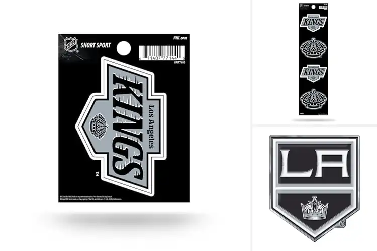 Detailed view of Best Los Angeles Kings Logos