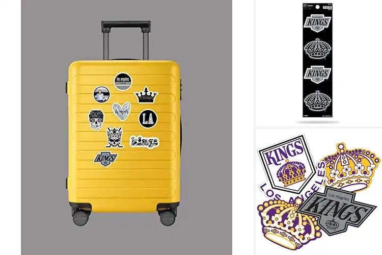 Detailed view of Best Los Angeles Kings Vinyl Collectible Stickers