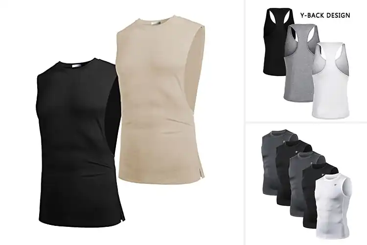 Detailed view of Best Men’s Gym Tank Tops: Move Freely & Feel Strong