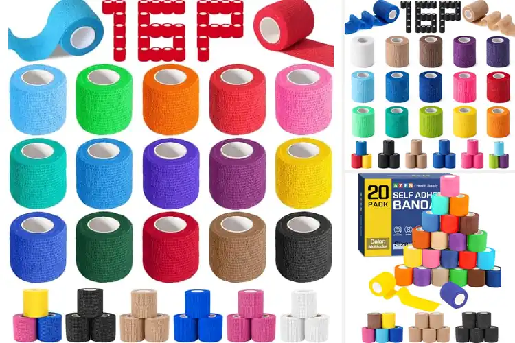 Detailed view of Best Multi-Color Bandage Wraps