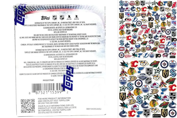 Detailed view of Best NHL Sticker Collections