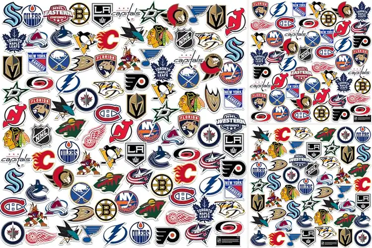Detailed view of Best Officially Licensed Hockey Stickers