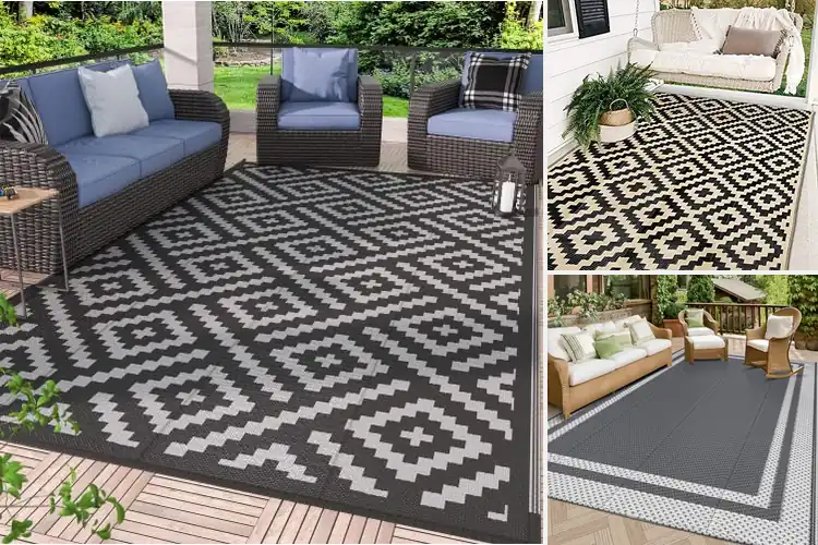 Detailed view of Best Outdoor Camping Rugs for Comfort & Durability on Trails