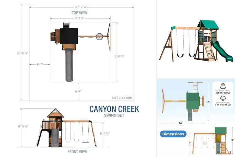 Detailed view of Best Outdoor Playground Sets for Endless Backyard Fun
