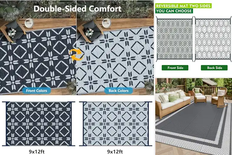 Detailed view of Best Outdoor RV Carpet Mats