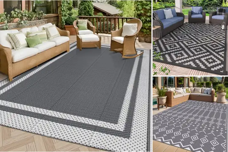 Detailed view of Best Patio Camping Outdoor Rug