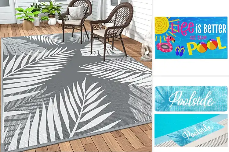Detailed view of Best Pool Deck Rugs