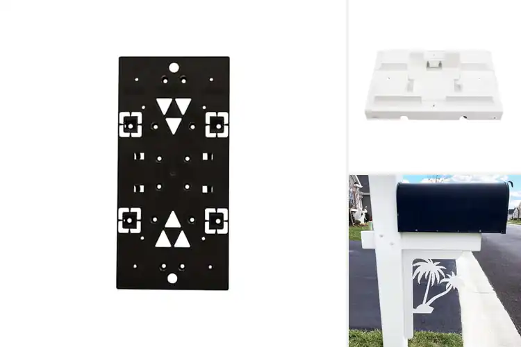 Detailed view of Best PVC Mailbox Brackets