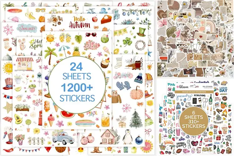 Detailed view of Best Scrapbooking Stickers