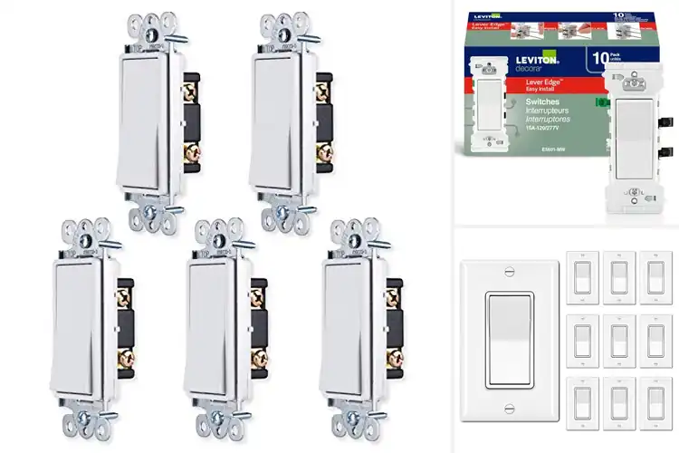 Detailed view of Best Single Pole Rocker Switches