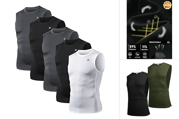 Detailed view of Best Sleeveless Workout Shirts for Cool, Confident Training