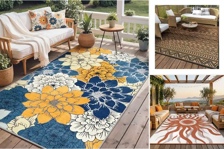 Detailed view of Best Soft Anti Allergy Patio Rug