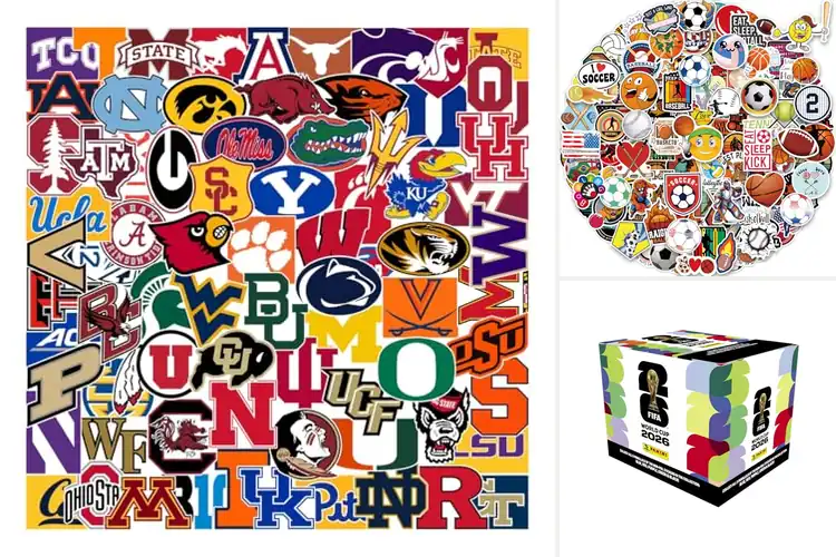 Detailed view of Best Sports Fan Sticker Packs: Boost Your Gear’s Style