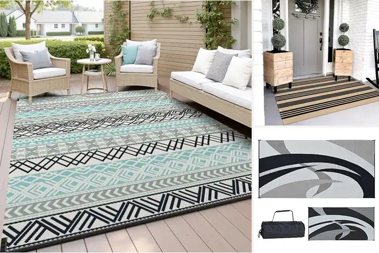 Detailed view of Best Stylish Outdoor Rugs