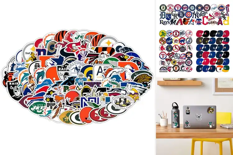 Detailed view of Best Team Logo Sticker Packs