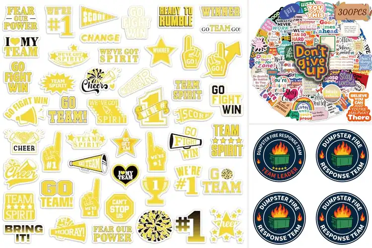 Detailed view of Best Team Stickers to Boost Your Group’s Spirit and Pride