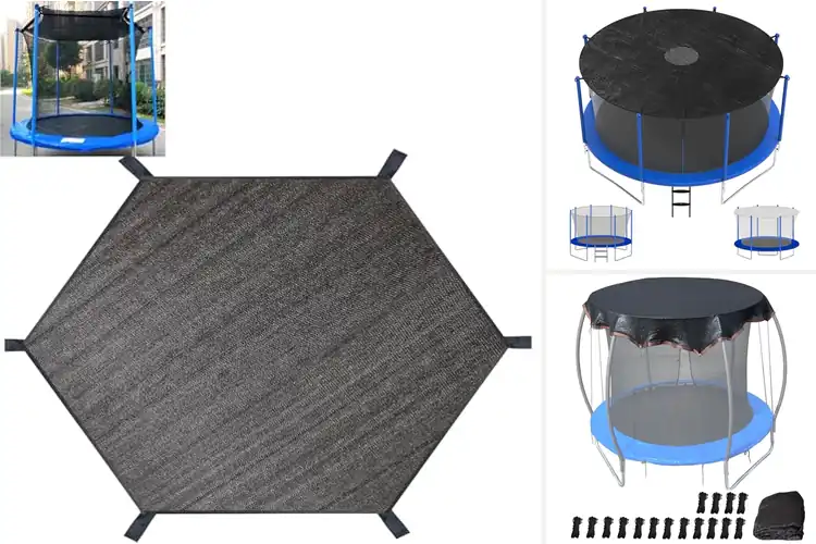 Detailed view of Best Trampoline Shade Covers
