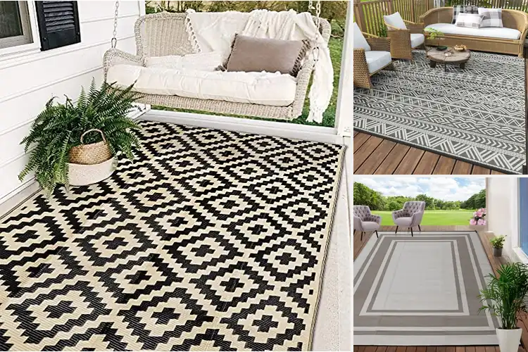 Detailed view of Best UV-Resistant Outdoor Rugs