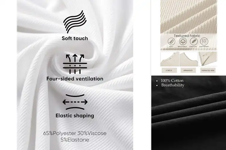 Detailed view of Best V Neck Muscle Tees for Comfort and Style