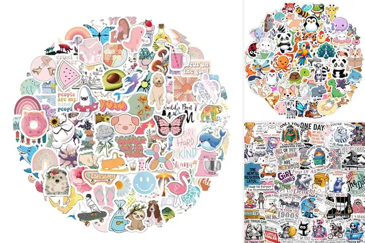 Detailed view of Best Water Bottle Stickers