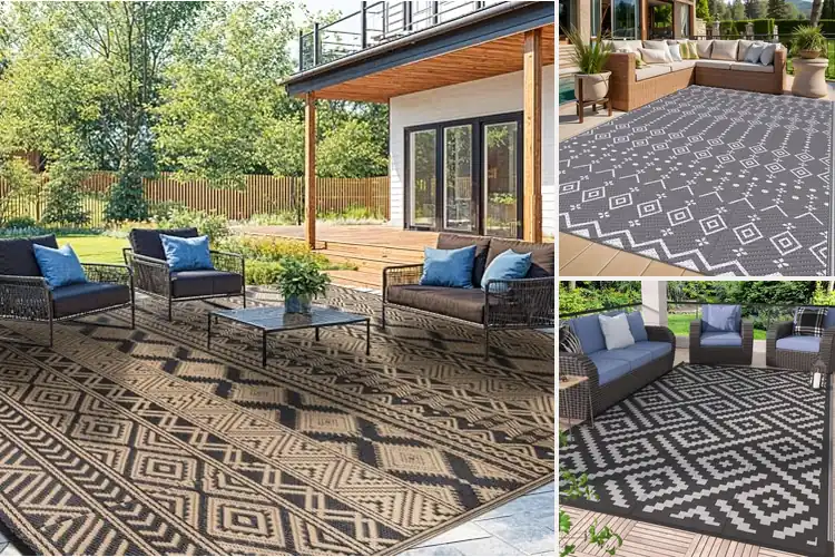 Detailed view of Best Waterproof Outdoor Rug Material