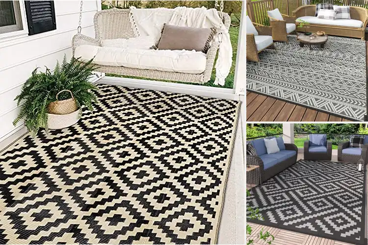 Detailed view of Best Weatherproof Outdoor Rug