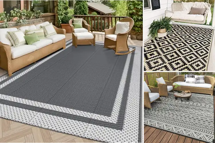 Detailed view of Best Weatherproof Patio Mats: Durable Style for Outdoors