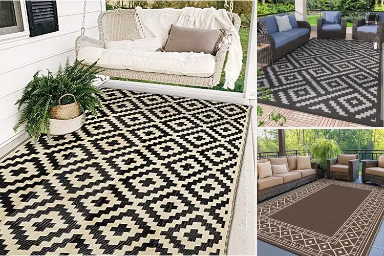 Detailed view of Best Weatherproof Patio Rugs